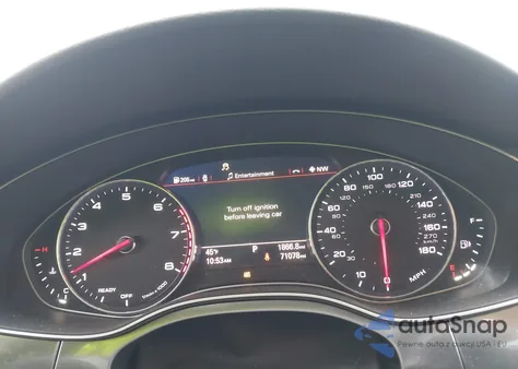 2016 Audi A6 3.0T Premium Plus from USA, damaged, VIN WAUFGAFC2GN178466